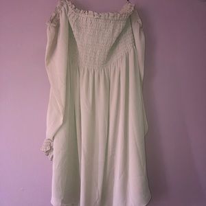 Mauve high low dress